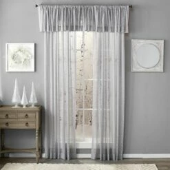 Striped Medallion Lace Panels