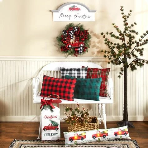 Vintage Red Truck Holiday Collection - Image 3