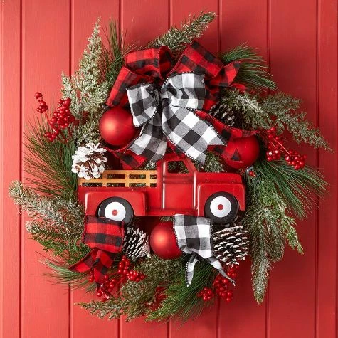 Vintage Red Truck Holiday Collection - Image 10