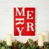 Lighted Merry Sign