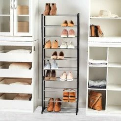 10-Tier Shoe Storage Rack