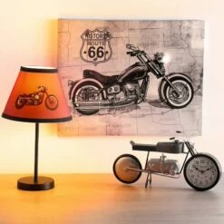 Vintage Motorcycle Home Decor