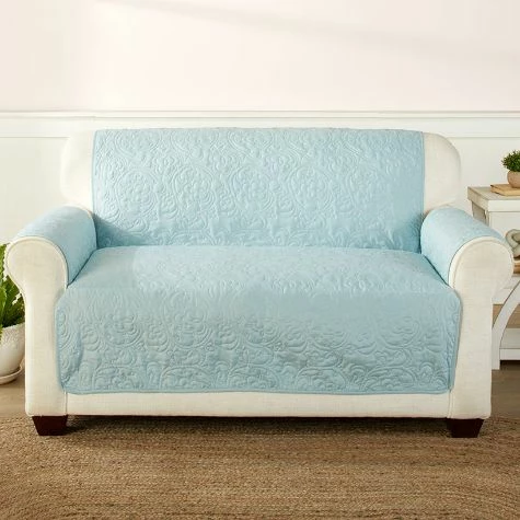 Blue Paisley Furniture Covers - Image 3