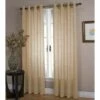 Textured Sheer Panel With Grommets