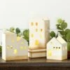 Lighted House Lanterns