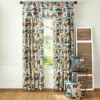 Campsite Window Curtains Or Accent Pillows