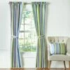 Aidan Stripe Window Curtain Or Accent Pillows