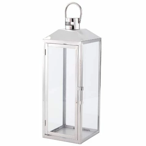 Oversized Silvertone Lantern - Image 2