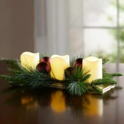 LED Candle Centerpiece