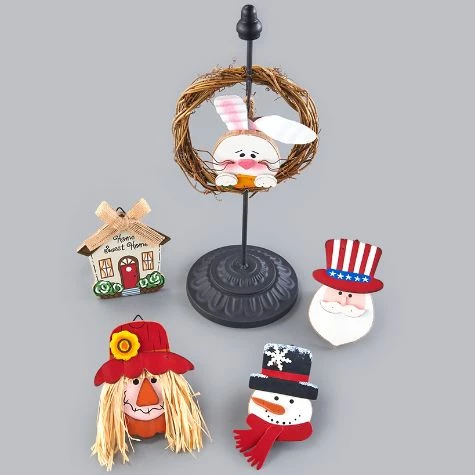 Interchangeable Table Wreath With Stand - Image 2