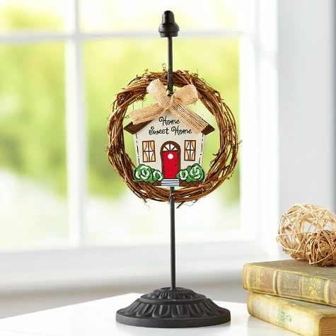 Interchangeable Table Wreath With Stand - Image 6