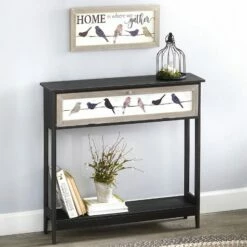 Bird Motif Console Table