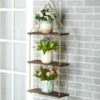 Hanging Wall Shelf With Rope