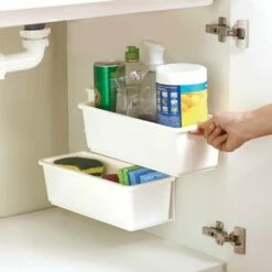 Set Of 2 Stick & Slide Organizers