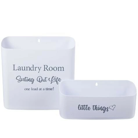 Set Of 2 Magnetic Lint/Laundry Bins - Image 2
