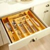 Expandable Bamboo Drawer Organizers