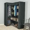 Covered Corner Closet