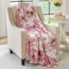 Peony Floral Throw