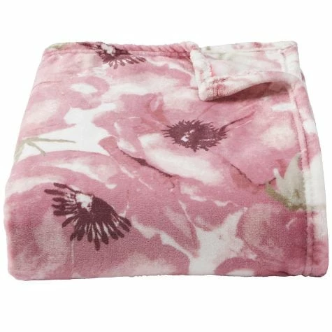 Peony Floral Throw - Image 2