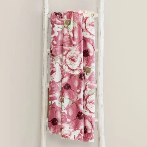 Peony Floral Throw - Image 3