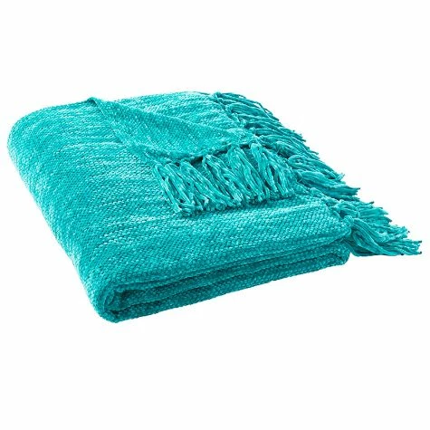 Ivy Chenille Throw With Fringe - Image 2