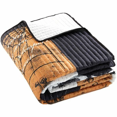 Haunted Halloween Accent Pillow Or Quilted Throw - Image 3