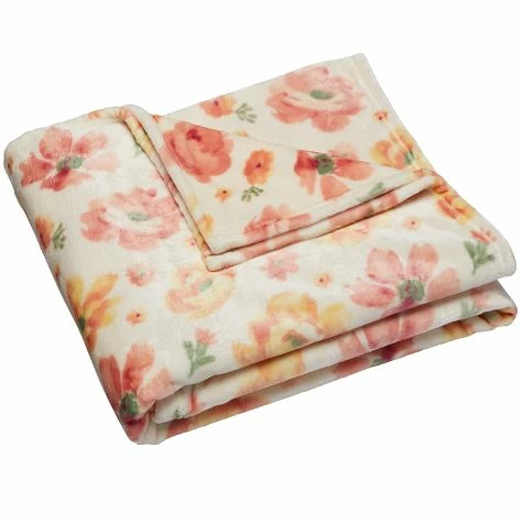 Climbing Floral Throw - Image 4