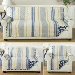 Reversible Seashell Furniture Covers