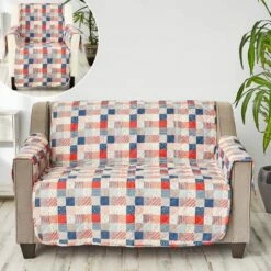 Patriotic Check Furniture Covers