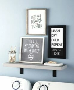 Edgy Laundry Room Signs