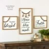 Beaded Sentiment Wall Decor