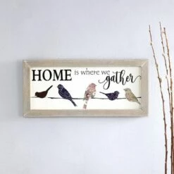 Bird Motif Wall Art