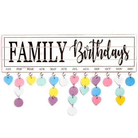 Family Birthday Plaque - Image 3