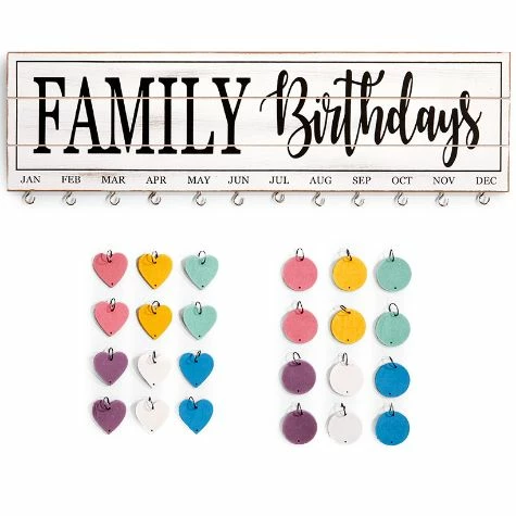 Family Birthday Plaque - Image 5