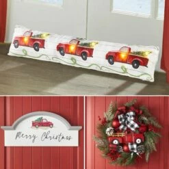 Vintage Red Truck Holiday Collection