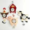 Down On The Farm Pendulum Wall Clocks