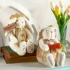 Plush Sitting Easter Rabbits