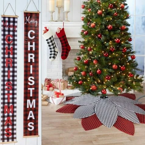 Plaid Holiday Decor