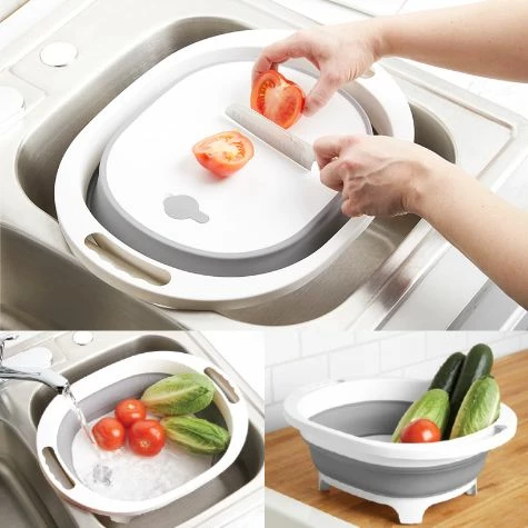 Collapsible Wash Basin & Chopping Board