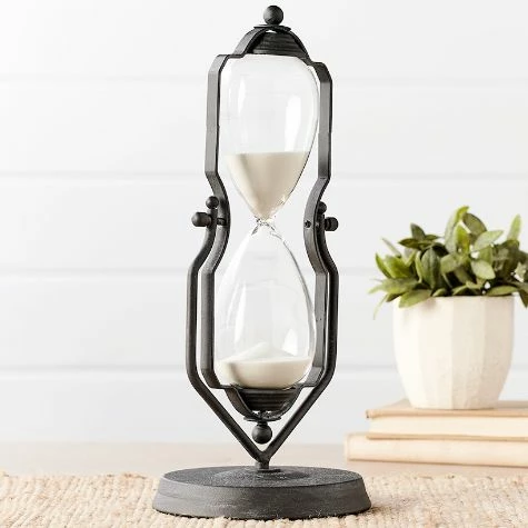 14" Decorative Hourglass