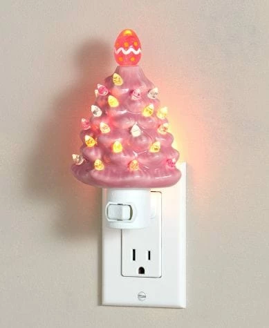 Retro Lighted Ceramic Easter Accents - Image 3