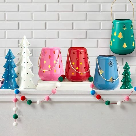 Polka Dot Ceramic Trees - Image 2