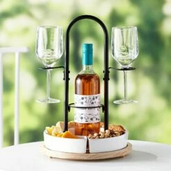 Entertaining Wine Caddy Combo