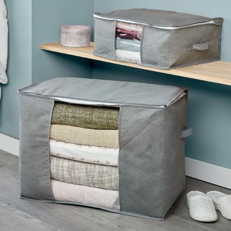 Set Of 2 Storage Bags With Cedar Inserts