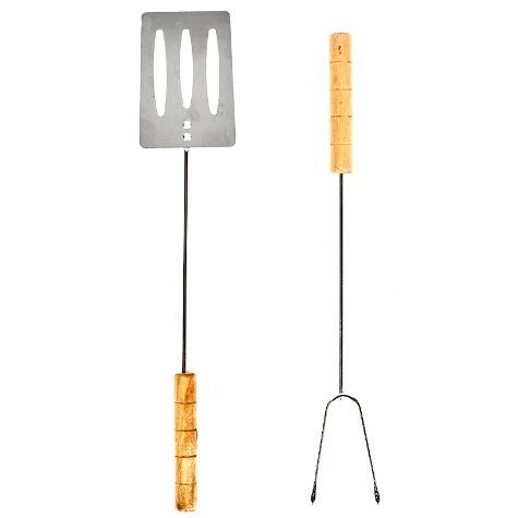 Outdoor Charcoal Grill With Tools - Image 5