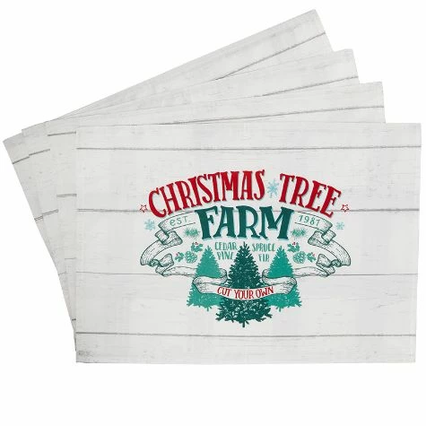 Farmhouse Christmas Table Runner Or Set Of 4 Placemats - Image 2