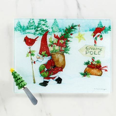 11" Holiday Cutting Board And Spreader Sets - Image 3