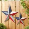 Metal Americana Star Wall Art