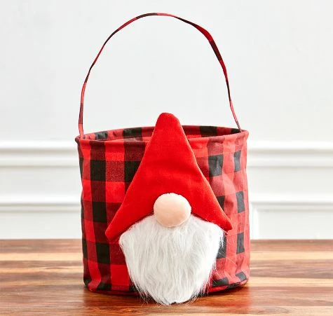 Gnome Plaid Storage Baskets - Image 2
