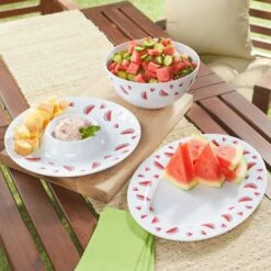 Summertime Melamine Serving Pieces